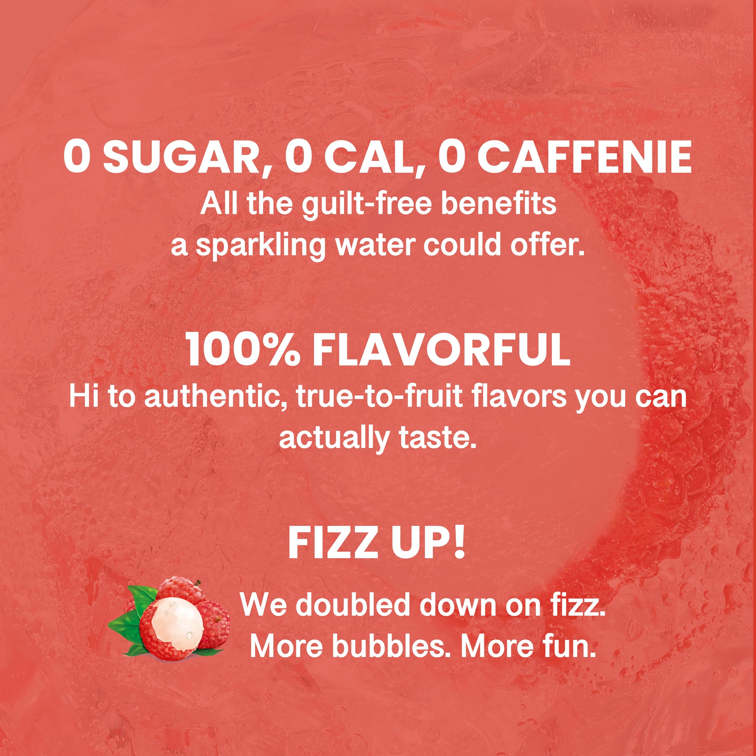 GENKI FOREST lata abierta con hielo mostrando servicio frío y refrescante