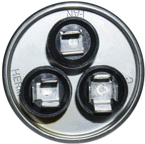 Genteq condensador c3455r vista lateral para comprobar tamaño y montaje compatible