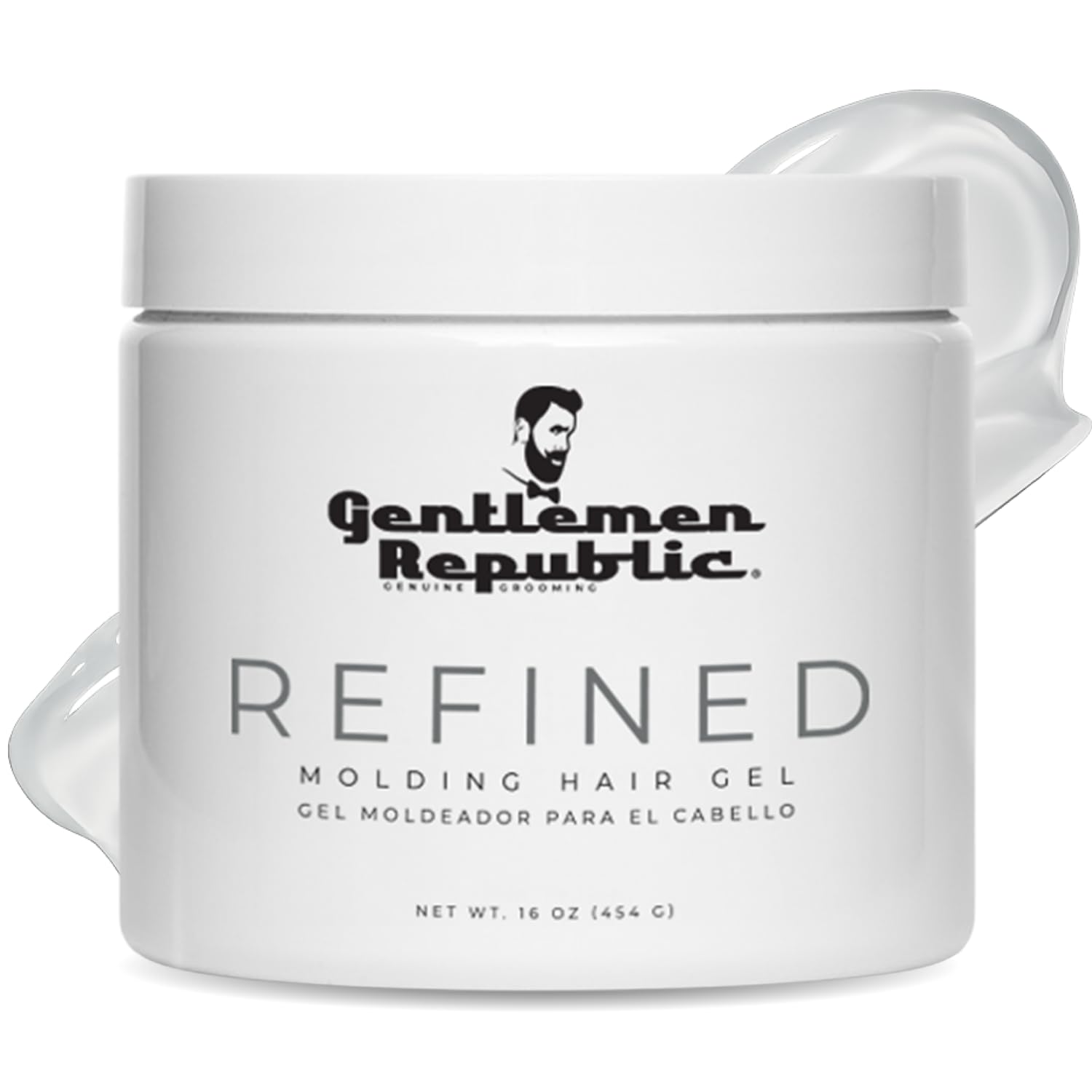 Gentlemen Republic envase frontal mostrando diseño y tamaño práctico