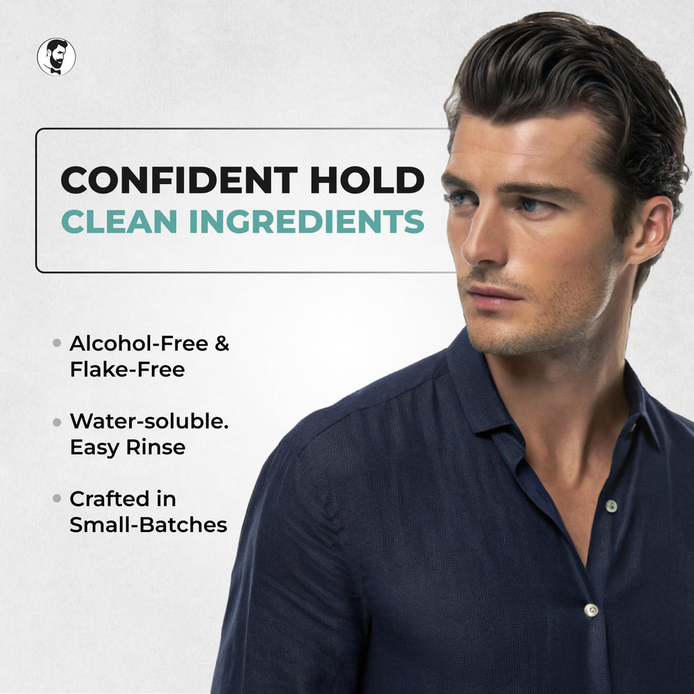Gentlemen Republic textura del gel cercana mostrando consistencia manejable