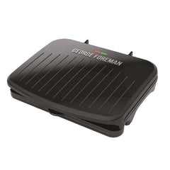 George Foreman front view showing controls and space-saving design benefit