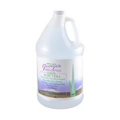 George's detalle de textura del líquido de aloe para tranquilidad visual
