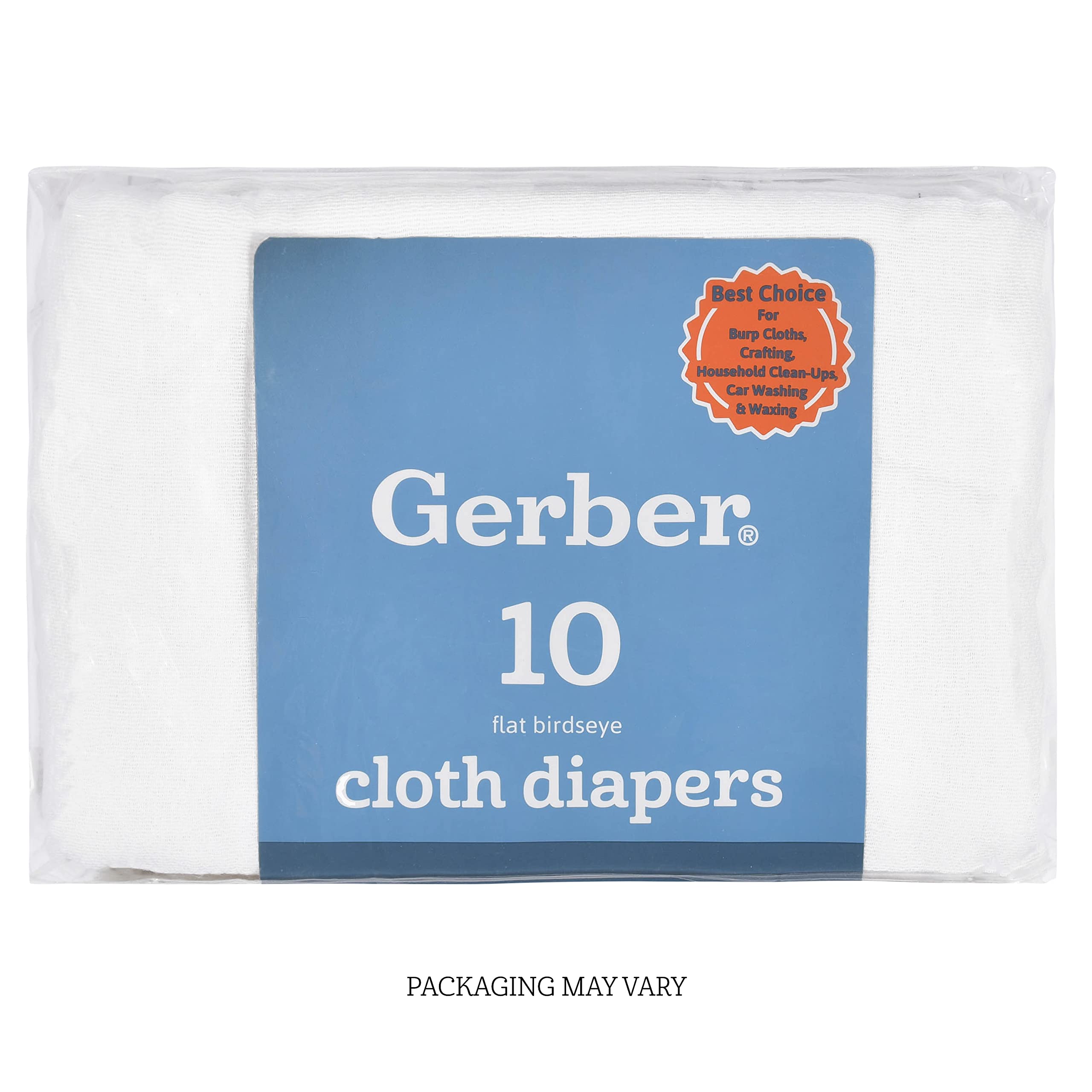Gerber paños en secado al aire conservando suavidad y forma