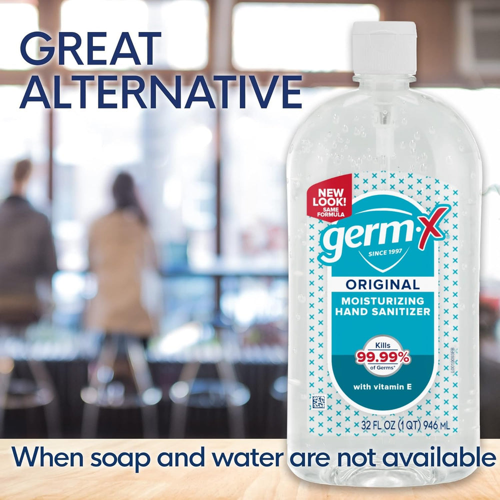 Germ-X textura de gel clara que absorbe rápido y no reseca