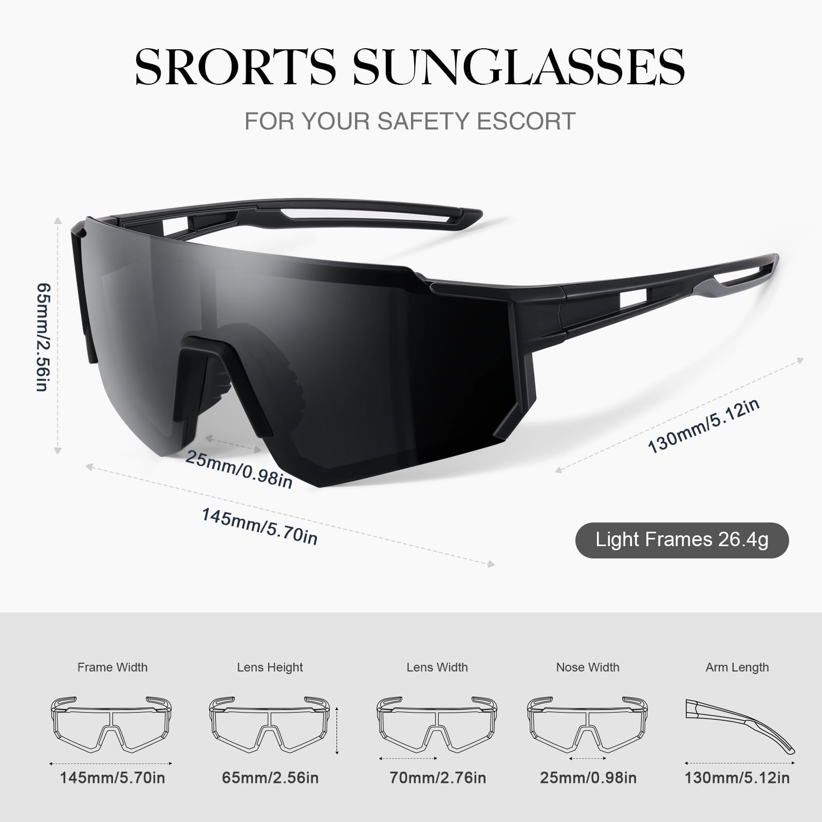 gesruny conjunto de lentes múltiples mostrando versatilidad de uso
