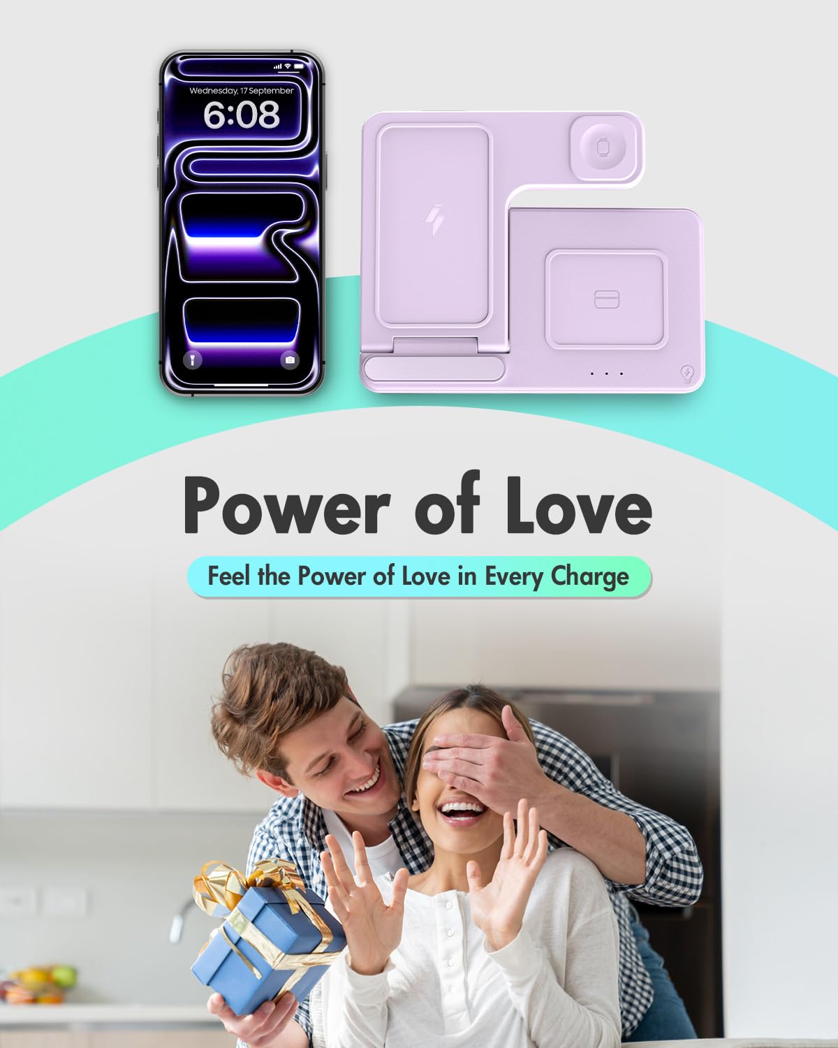GETPALS lifestyle nightstand setup keeping devices organized overnight