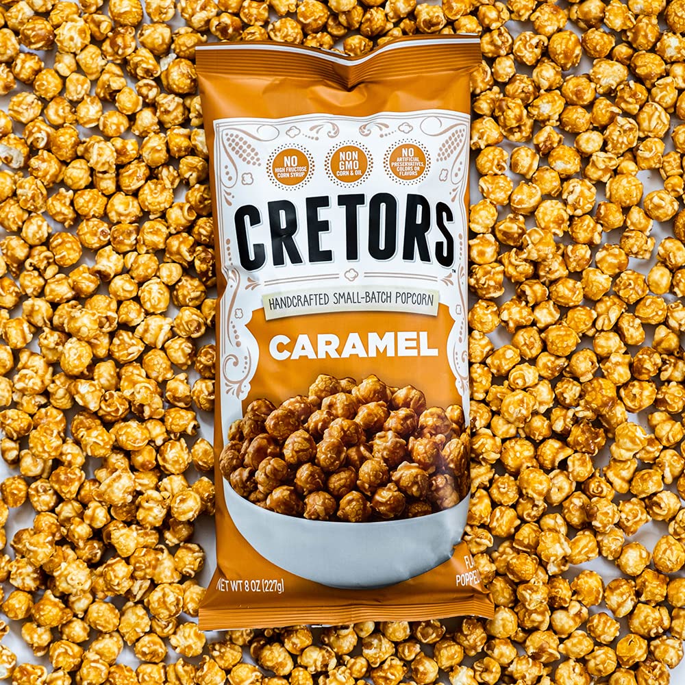 G.H. Cretors bol con palomitas caramelizadas listo para servir y disfrutar