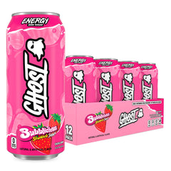 GHOST lata frente con diseño y beneficio sabor auténtico