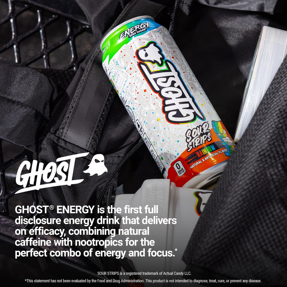 GHOST consumo post-entreno en gimnasio para energía y enfoque