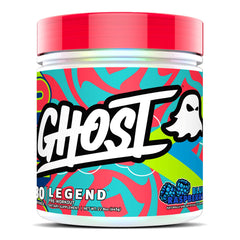 GHOST frasco frontal mostrando el envase y beneficio de claridad de ingredientes