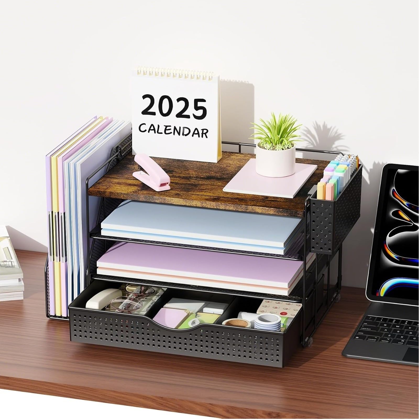 gianotter separador para revistas con sobres verticales, ahorro de espacio