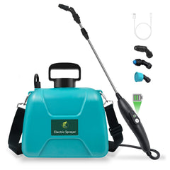 Giftsfaloy front packaging showing sprayer and battery for easy identification and quick use