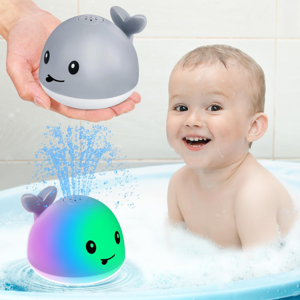 Gigilli ballena expulsando chorro de agua continuo y entretenido
