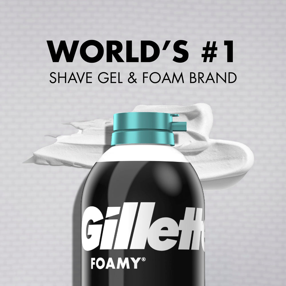 Gillette pack abierto mostrando varios envases para ahorro