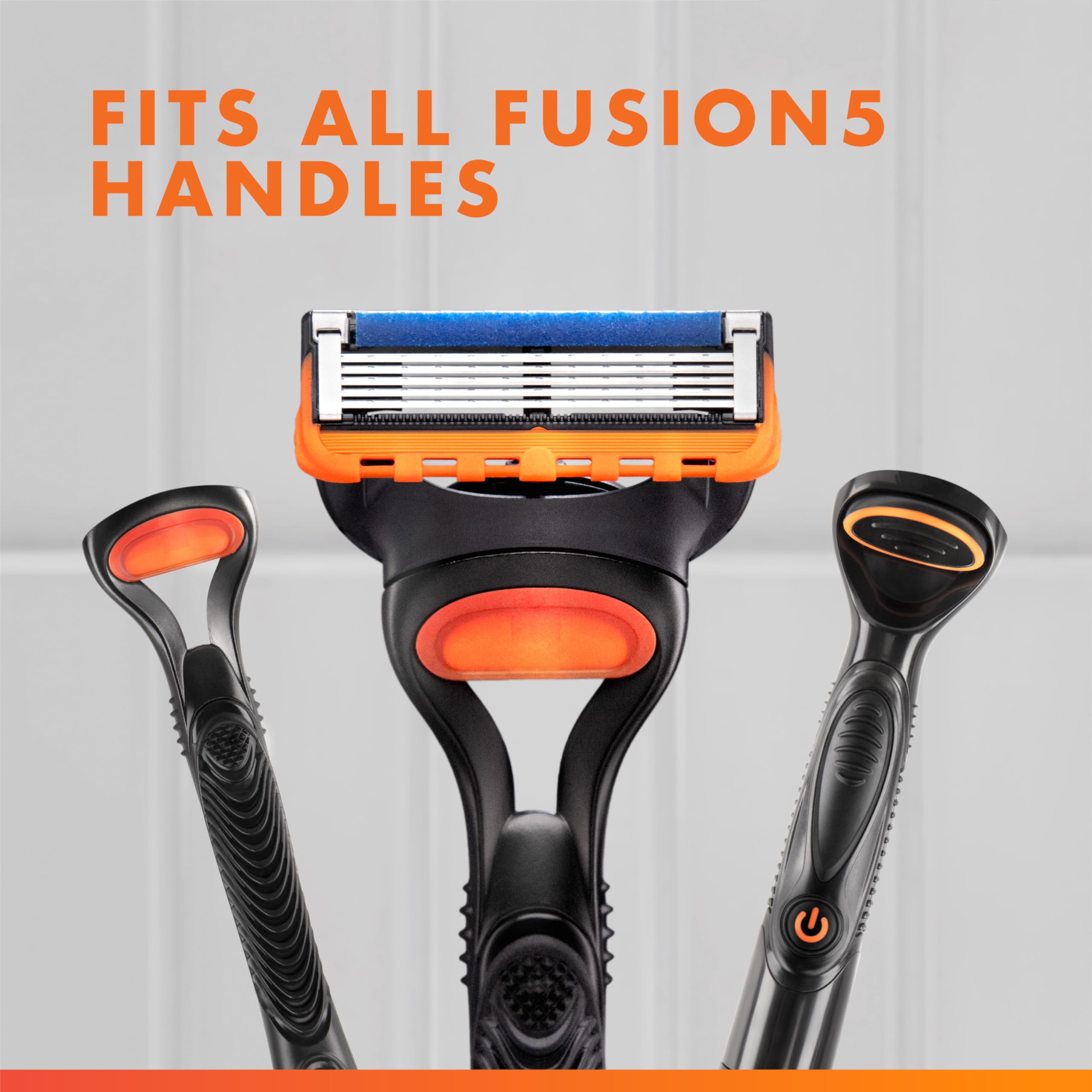 Gillette Fusion5 estabilización de cuchillas manteniendo el espaciado confortable