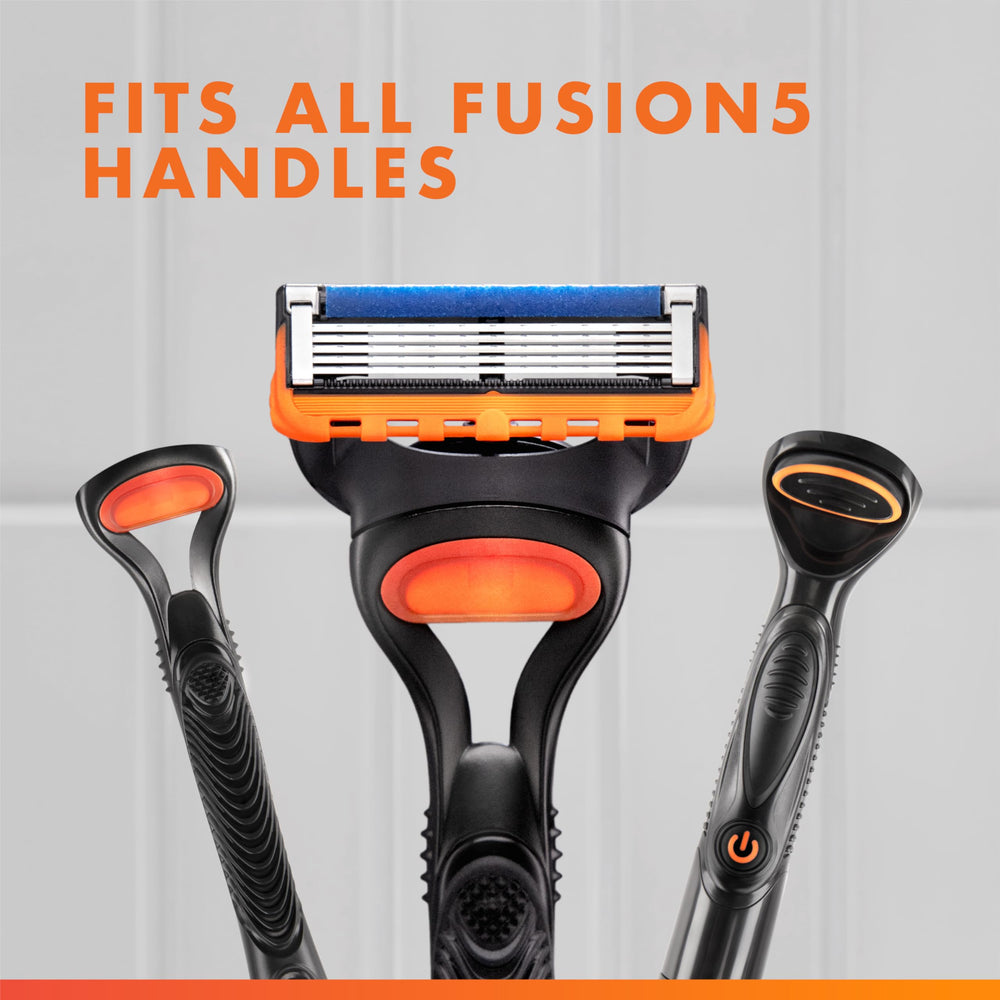 Gillette Fusion5 estabilización de cuchillas manteniendo el espaciado confortable