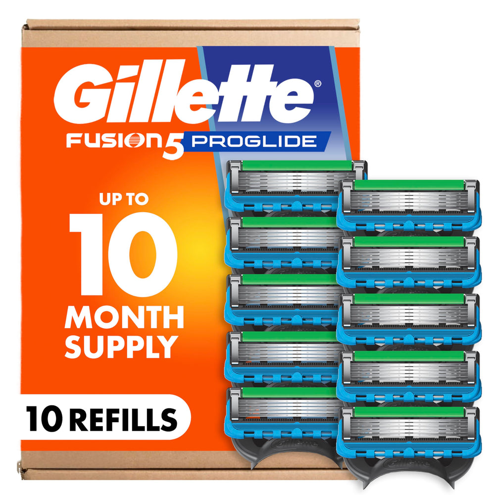 Gillette paquete frontal con 10 recambios, claridad y reserva