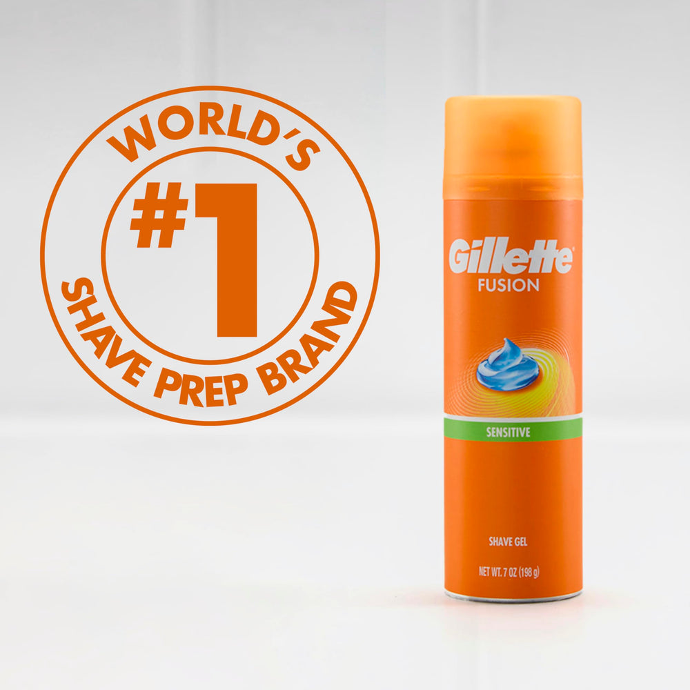 Ilustración de aceite de almendra en Gillette Fusion5 para mayor suavidad