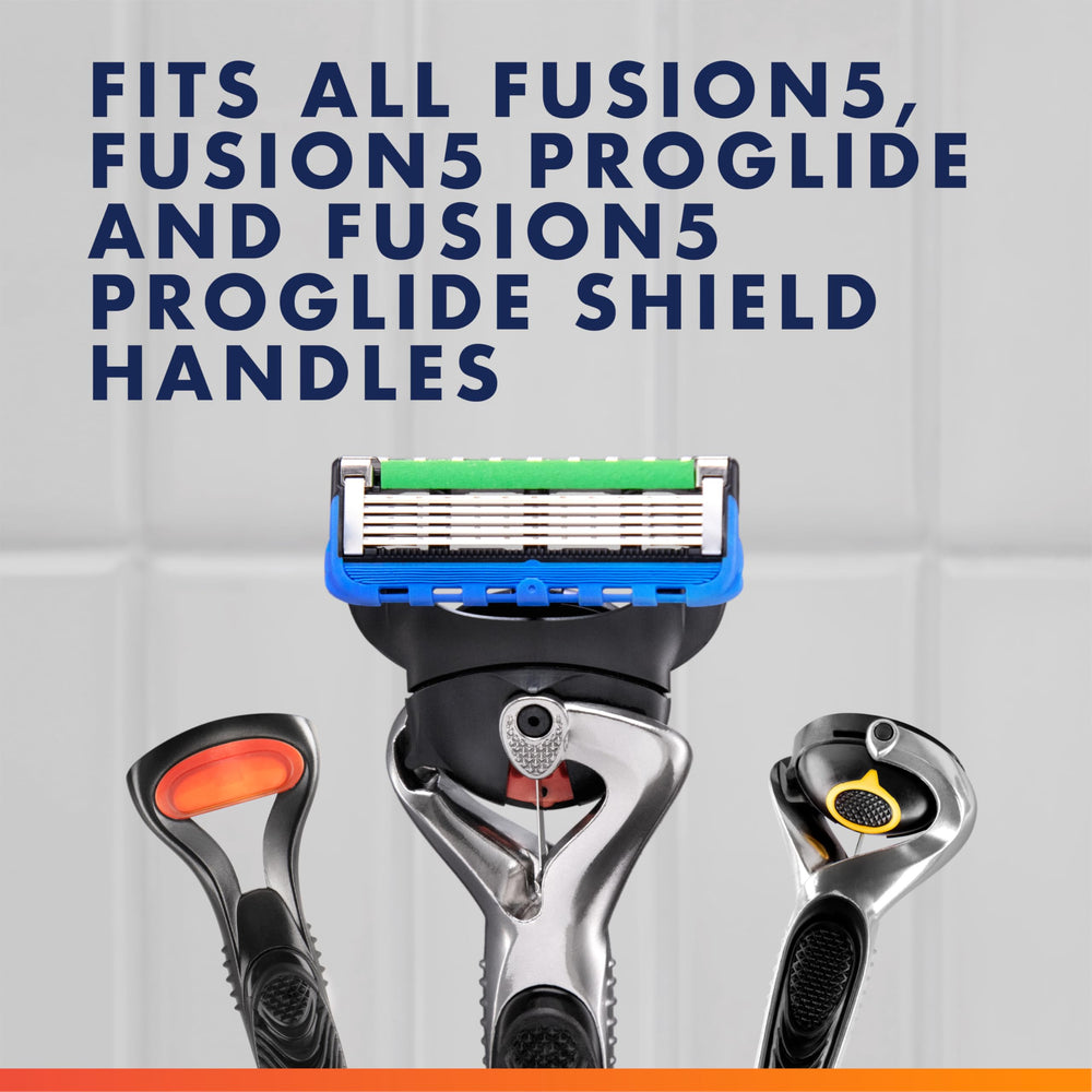 Gillette microfin y micropeine en close-up, preparación para menos tirones