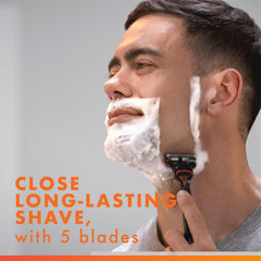 Gillette Fusion5 cuchilla de precisión trasera Gillette para perfilar sin esfuerzo