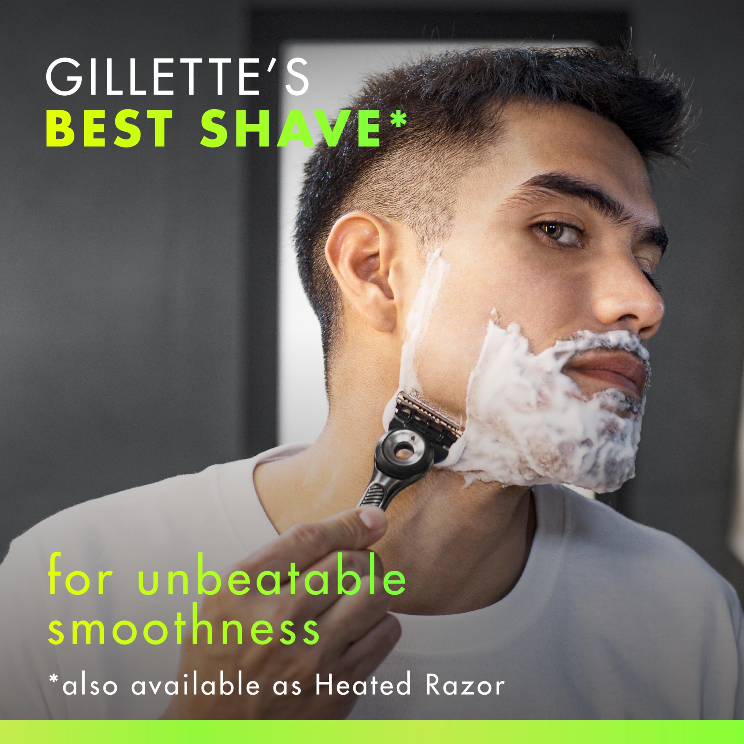 Gillette Labs cartucho con tira EverGlide para mayor deslizamiento y confort