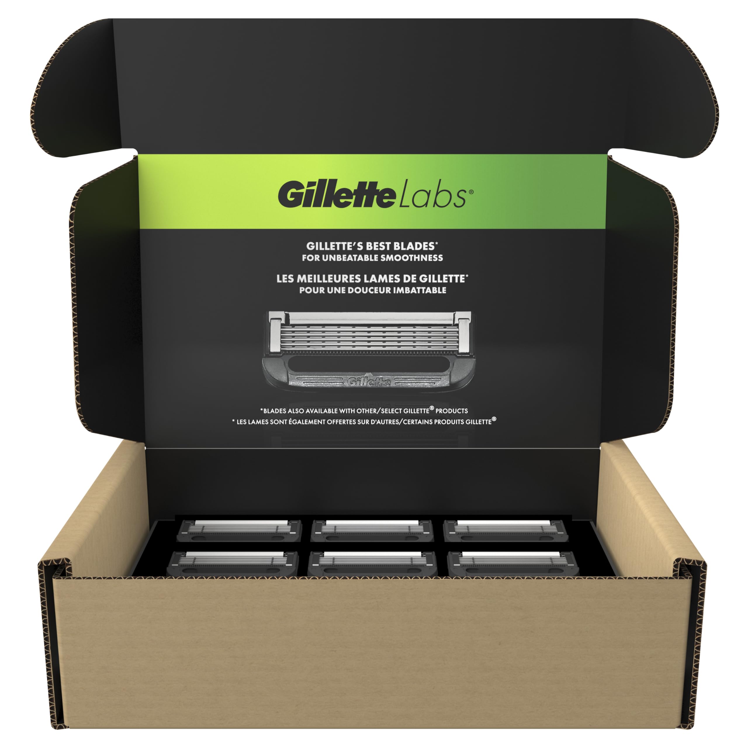 Gillette Labs ambiente de baño mostrando uso diario y conveniencia
