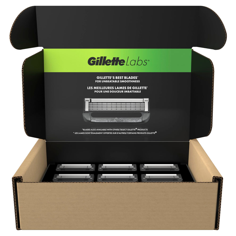 Gillette Labs ambiente de baño mostrando uso diario y conveniencia