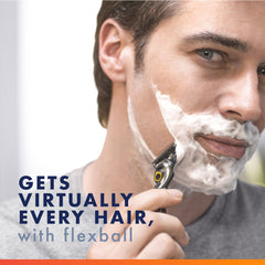 Gillette ProGlide primer plano de cinco hojas finas para menor tirón y corte preciso