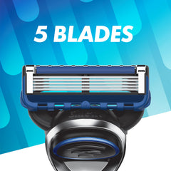 Gillette vista del pivote delantero que reduce presión y mejora confort
