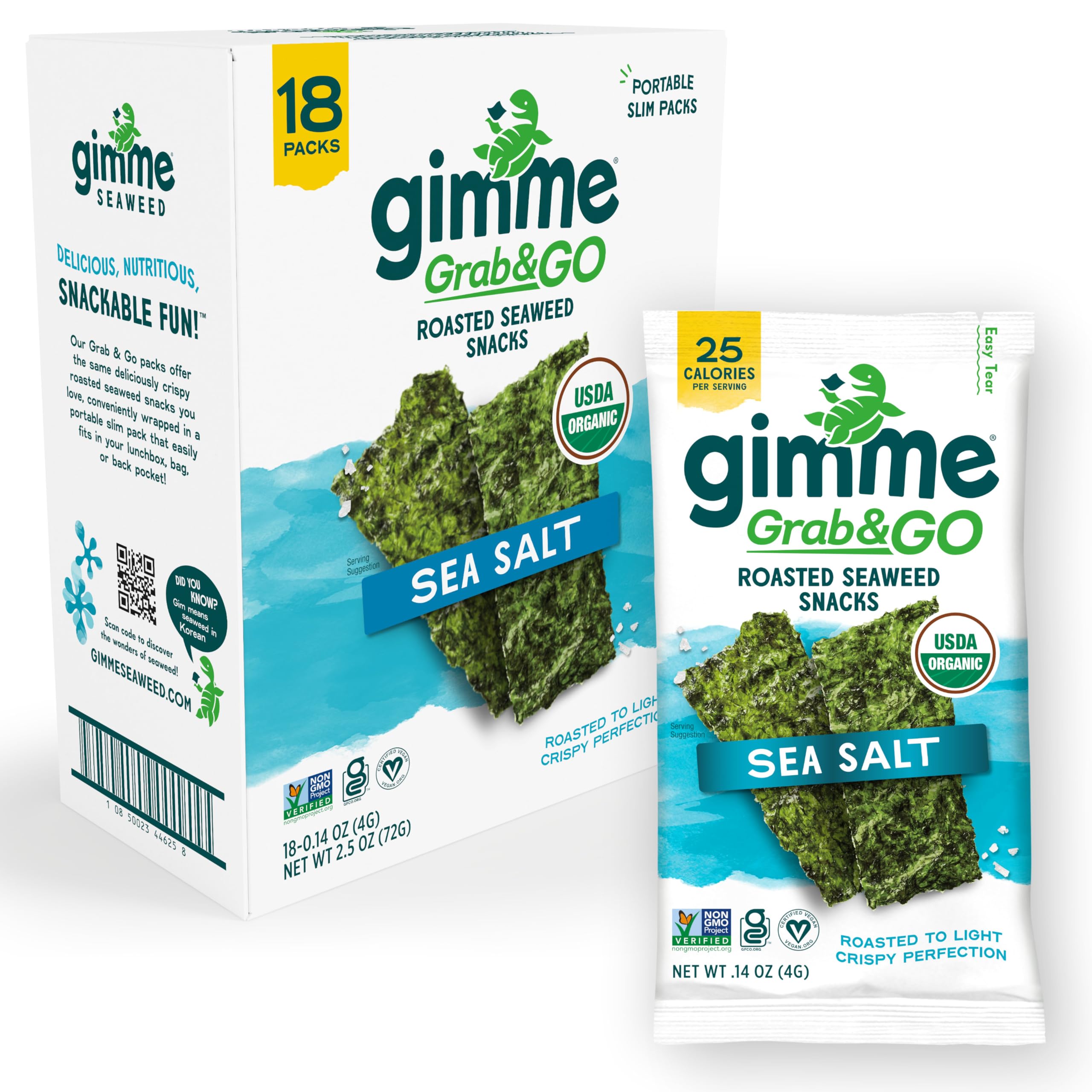 gimMe paquete frontal Sea Salt mostrando diseño y facilidad de transporte