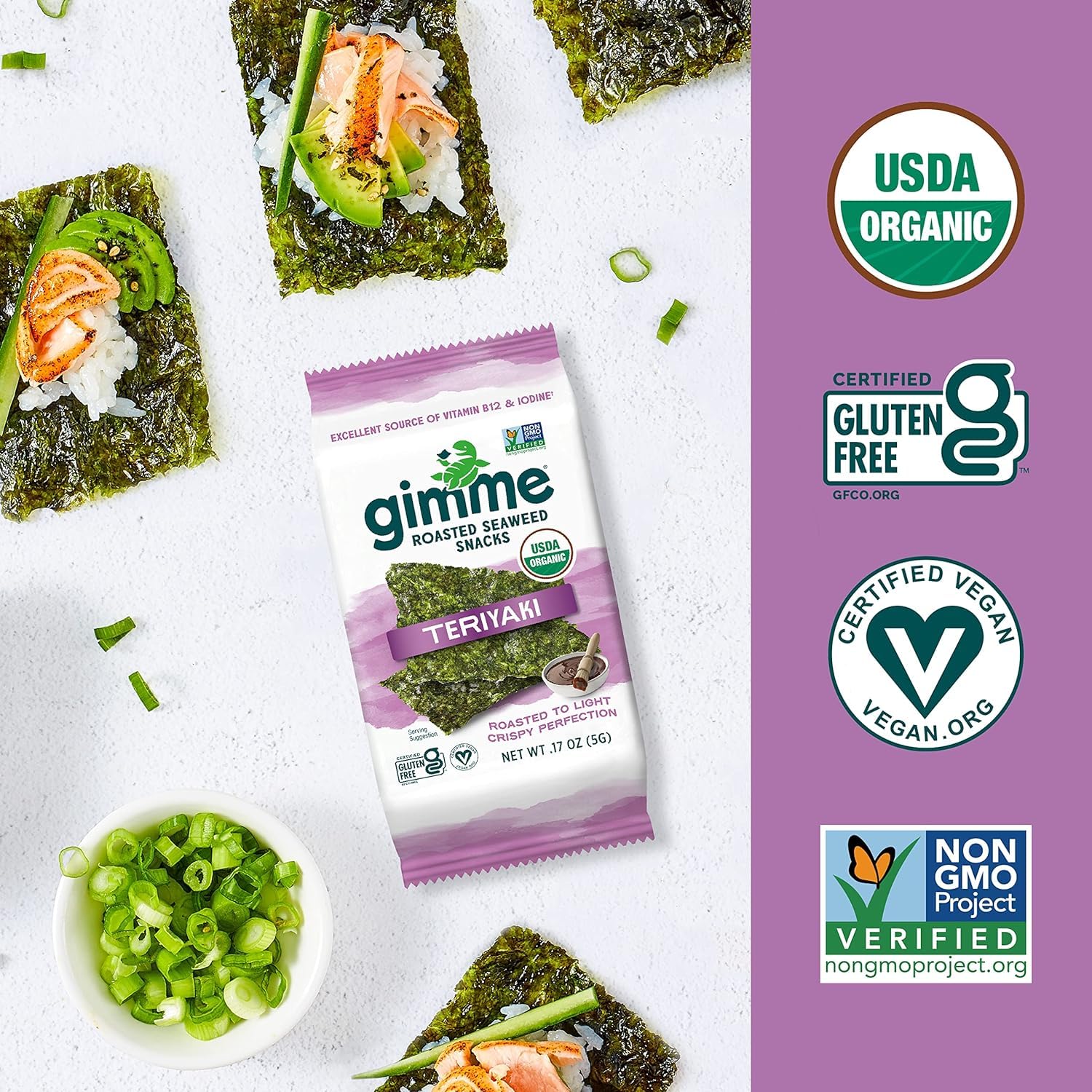 gimMe ingredientes: aceites y teriyaki que aportan sabor