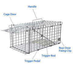 Gingbau galvanized mesh close-up showing chew-resistant metal for durability