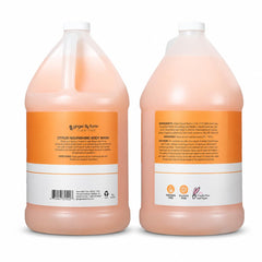 Ginger Lily Farms creamy lather close-up demonstrating effective cleansing and softness
