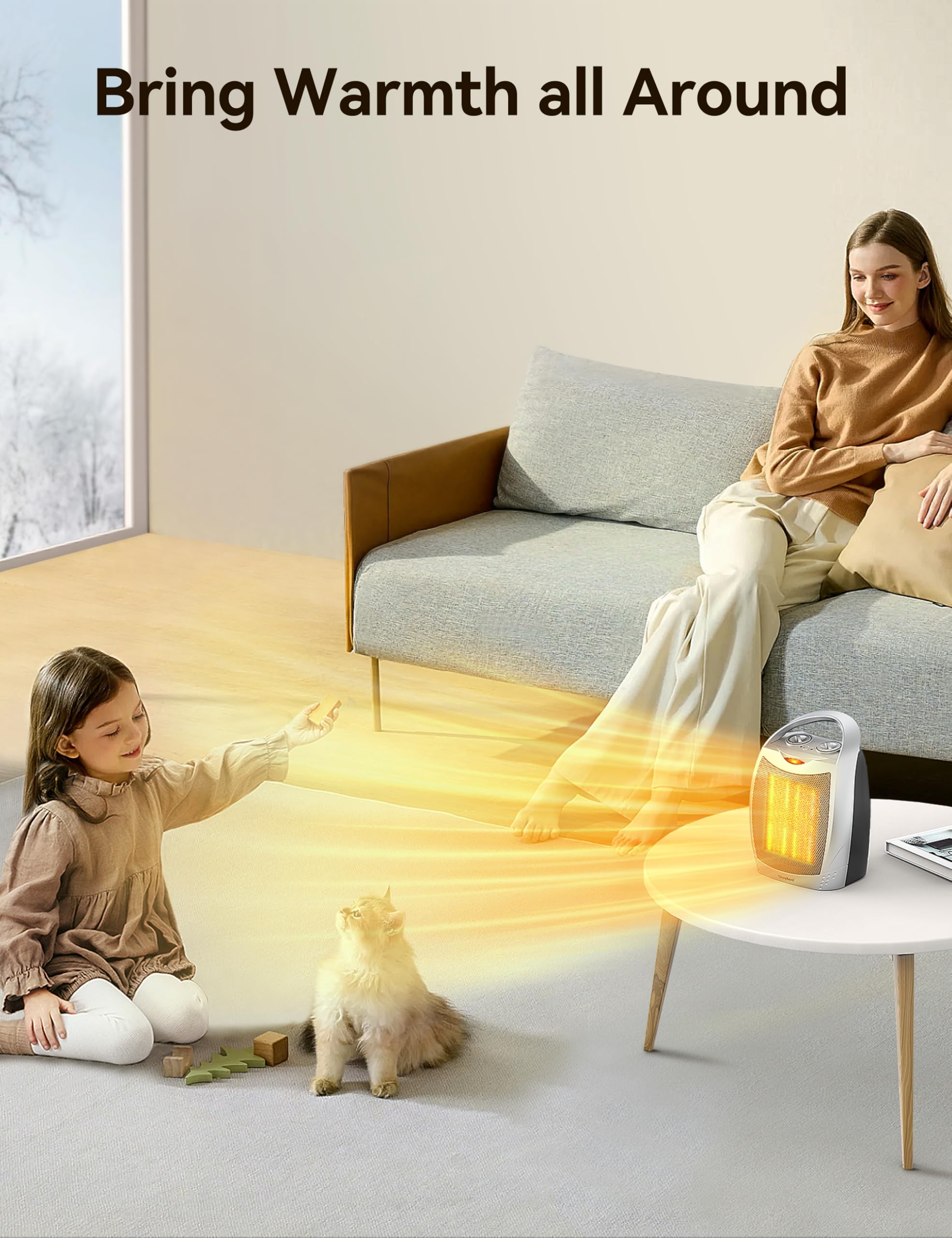 GiveBest textura de carcasa ABS mejorada, material resistente al calor