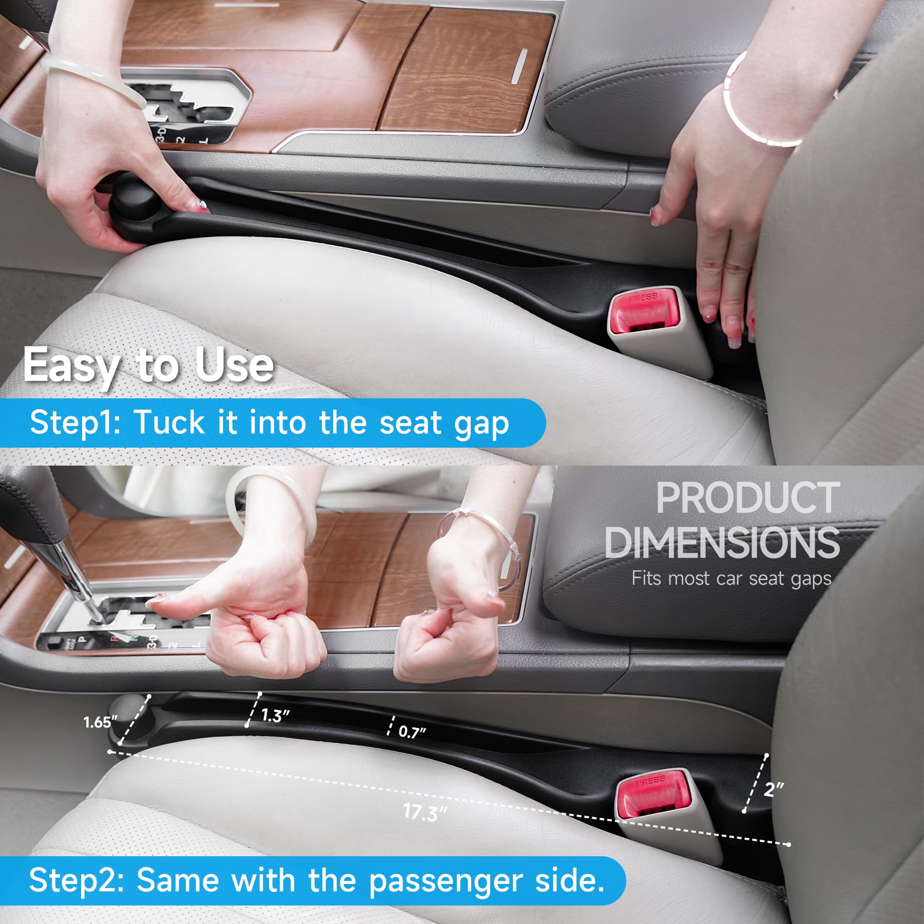 Givifive uso en coche en contexto real, mantiene orden y alcance