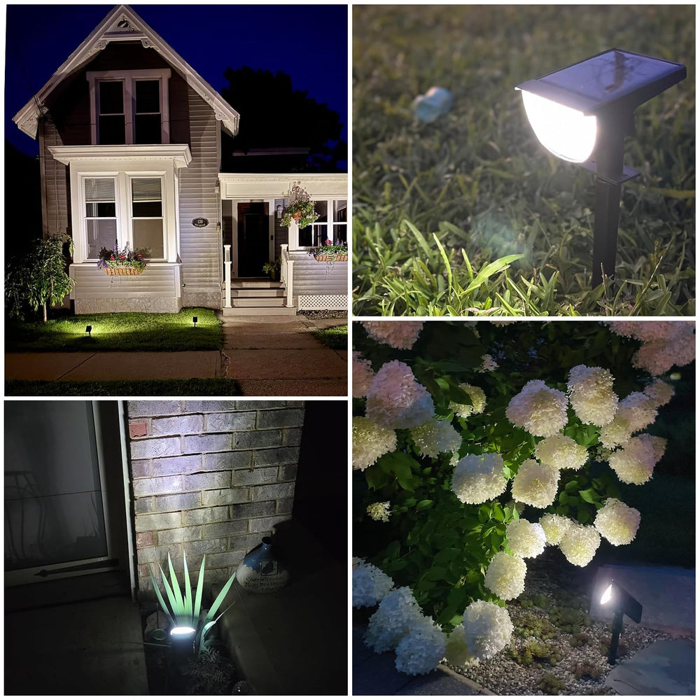 GKGG luces en jardín ambientando noche y ahorro energético