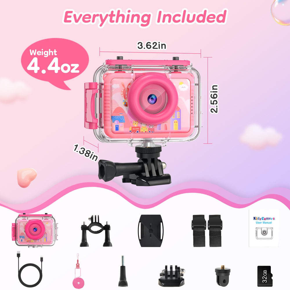 GKTZ kit con tarjeta 32GB y monturas listo para usar inmediatamente
