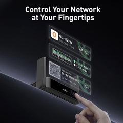 GL.iNet Slate 7 detalle de puertos 2.5G mostrando conectividad rápida