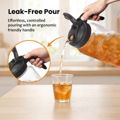 Glabotoil boca ancha con frutas facilita infusionar y agregar ingredientes