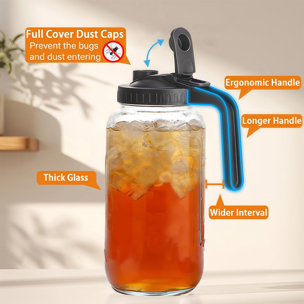 Glabotoil jarra vertiendo cold brew de manera limpia y controlada
