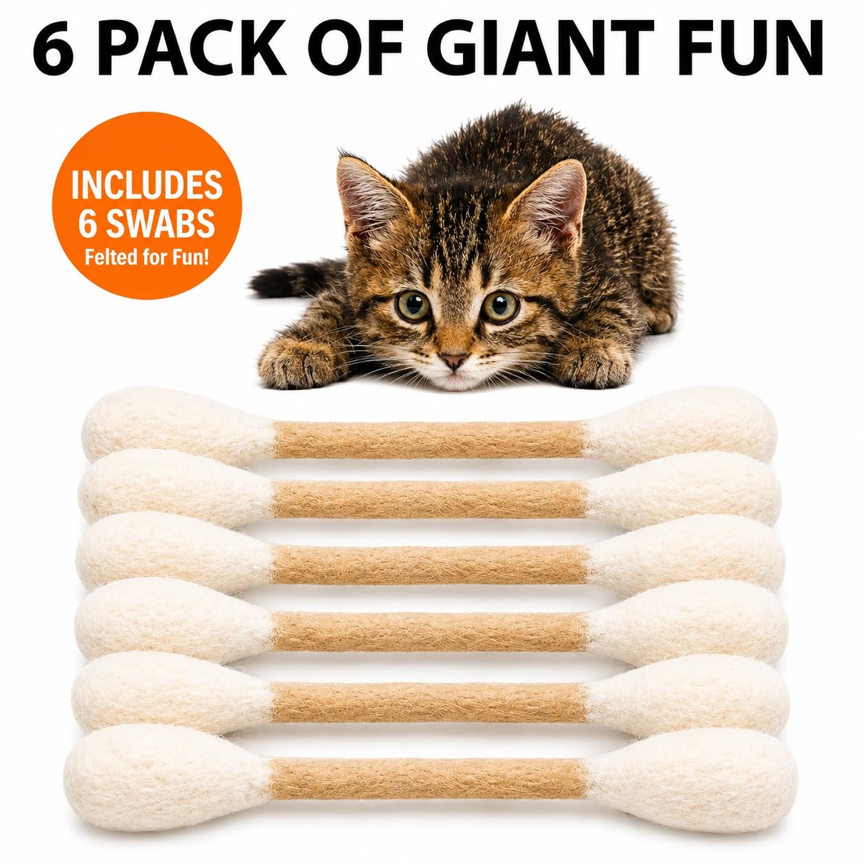 Glaciart One todos los seis swabs desplegados listos para jugar