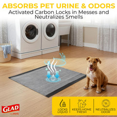 Glad for Pets bordes acolchados sellados que previenen fugas y derrames