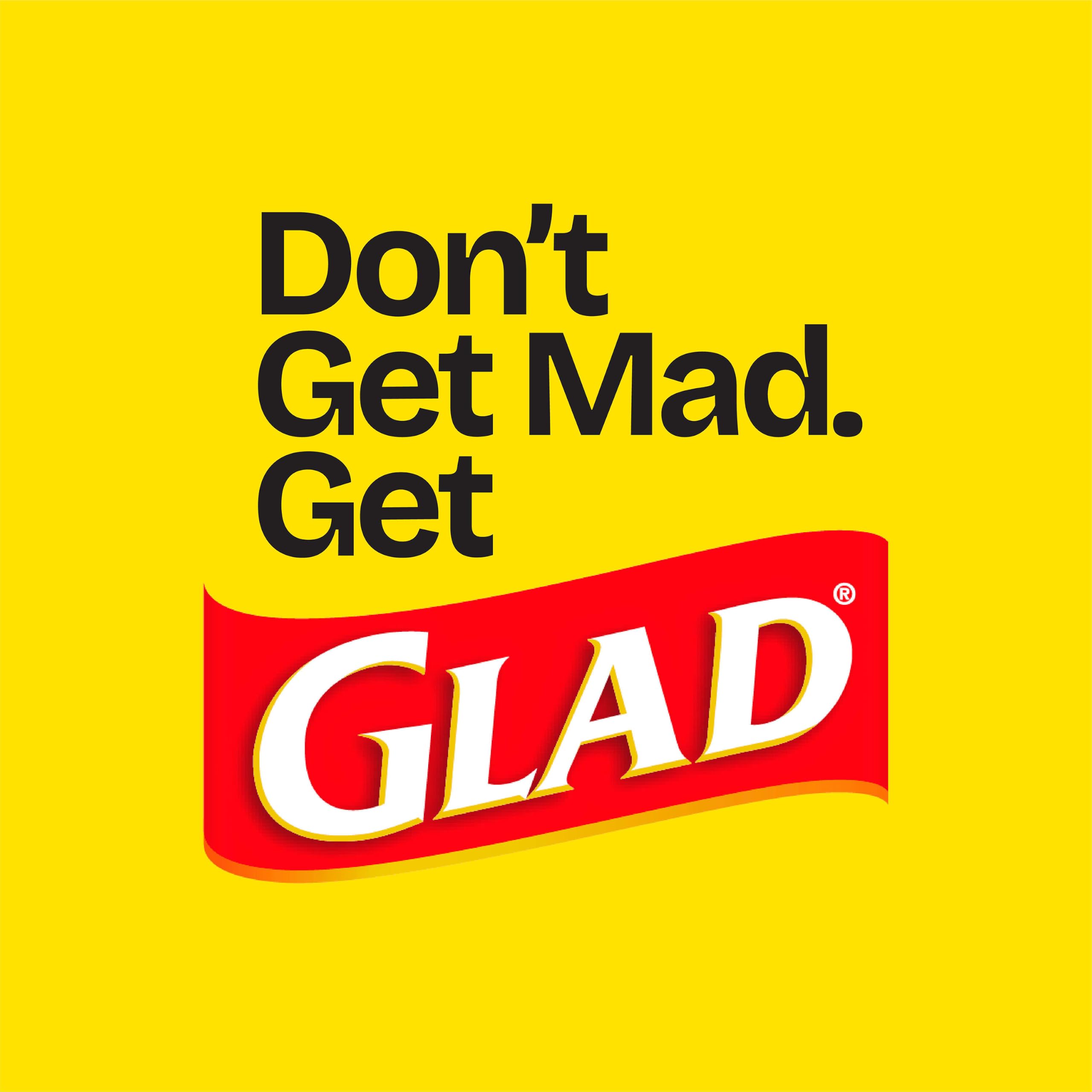 Glad bolsa en cocina familiar mostrando limpieza y ambiente fresco