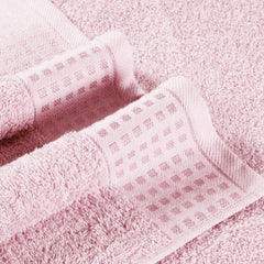 GLAMBURG textura de fibra de algodón mostrando suavidad y absorción