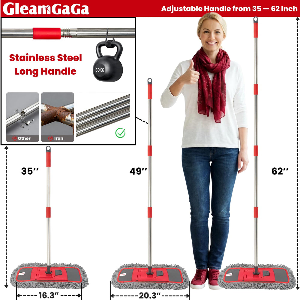 GleamGaGa paño microfibra twist recogiendo pelo y suciedad