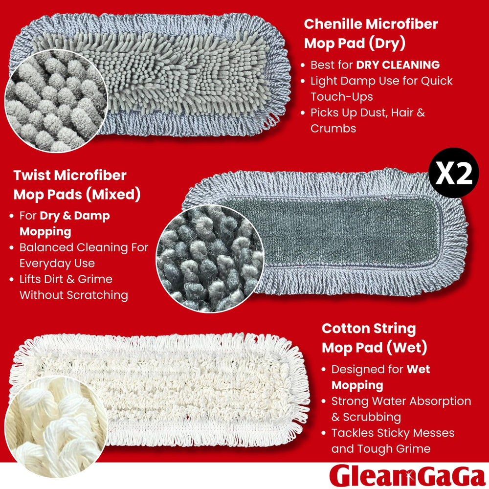 GleamGaGa paño de algodón para fregar manchas difíciles eficaz