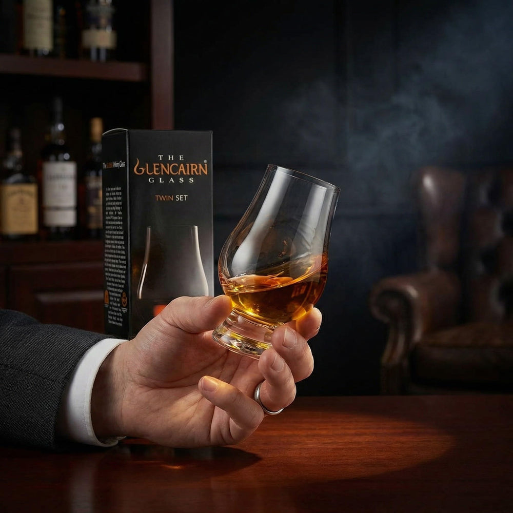 GLENCAIRN held in hand to show scale and comfortable handling advantage
