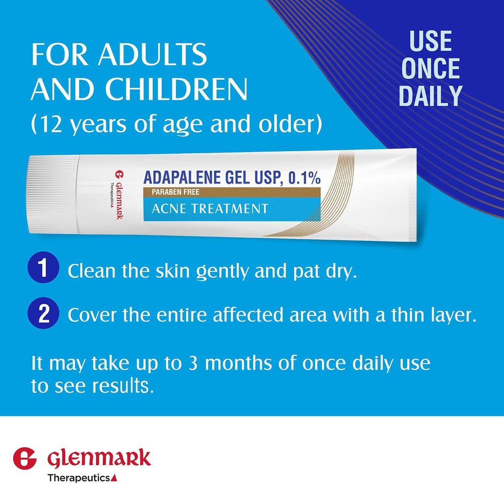 Glenmark gel integrado en rutina facial suave para piel propensa