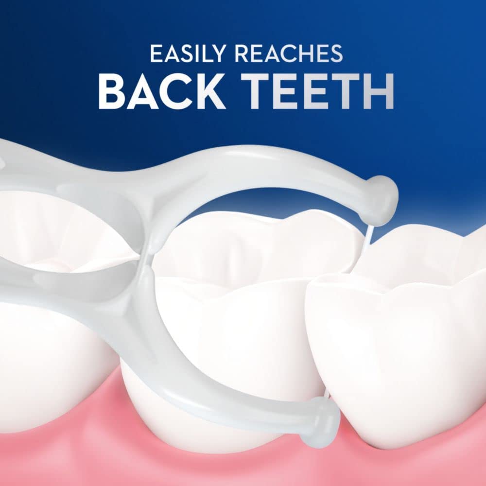 Glide Oral-B punta rígida para alcanzar restos entre dientes con eficacia