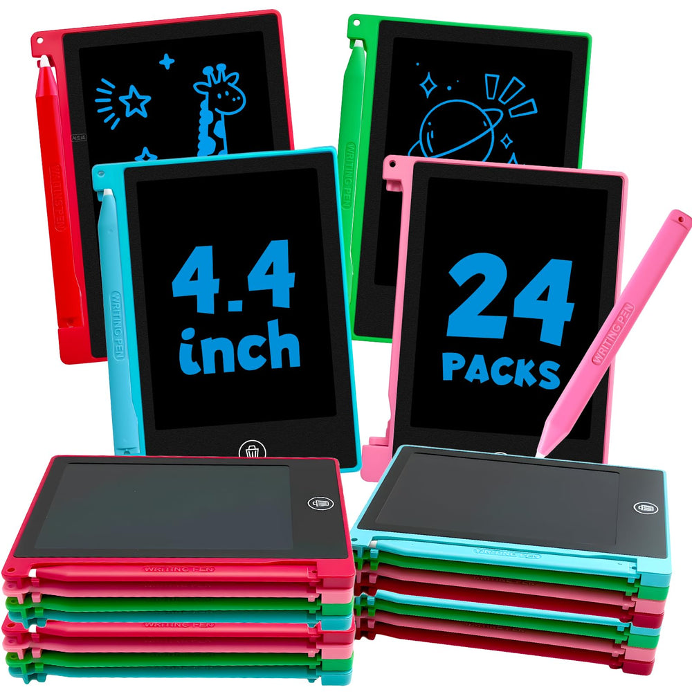 Glochin paquete frontal de 24 pizarras mini práctico y compacto